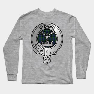 Clan Gordon Crest & Tartan Long Sleeve T-Shirt